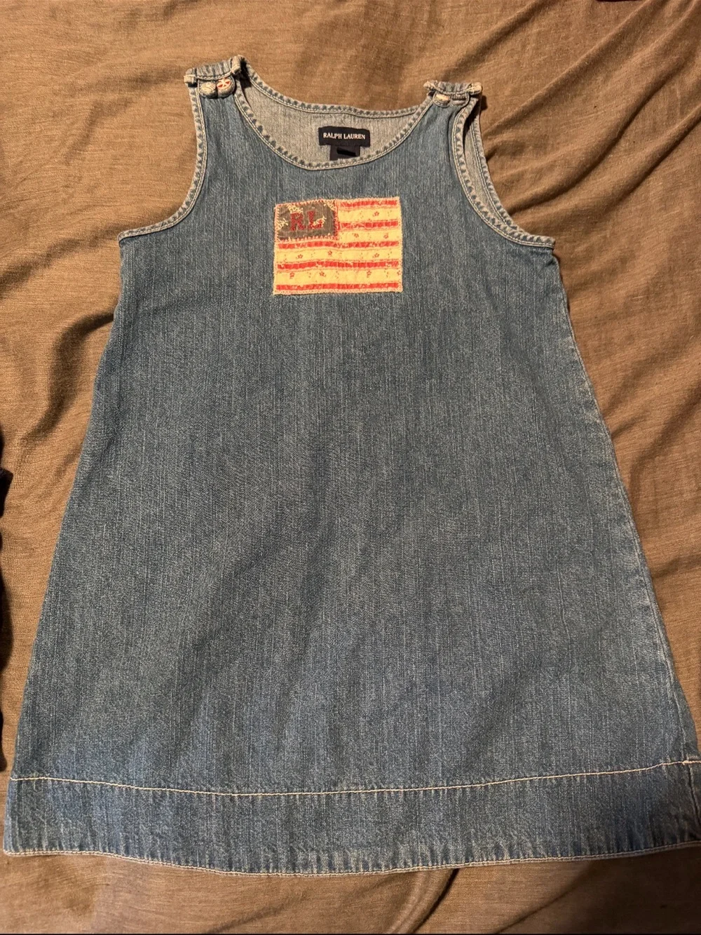 Ralph Lauren Blue Denim Dress